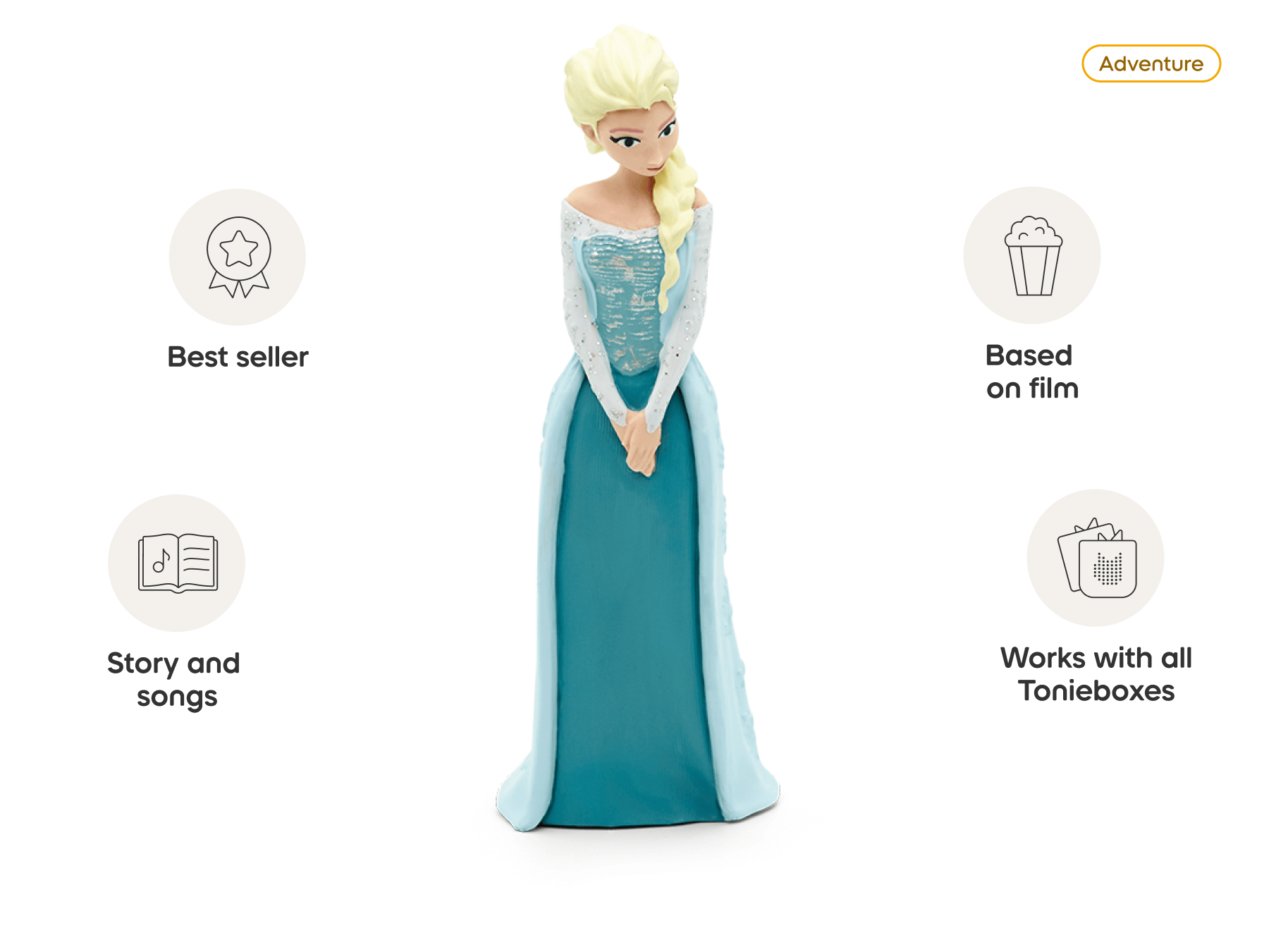 Disney Frozen Toniebox 2 Play Set - Sky Blue - Image 9