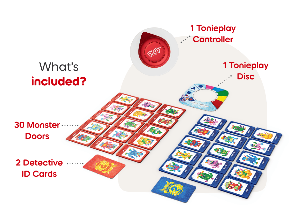 Tonieplay Guess Who? Monster Mysteries Game & Controller - Image 4