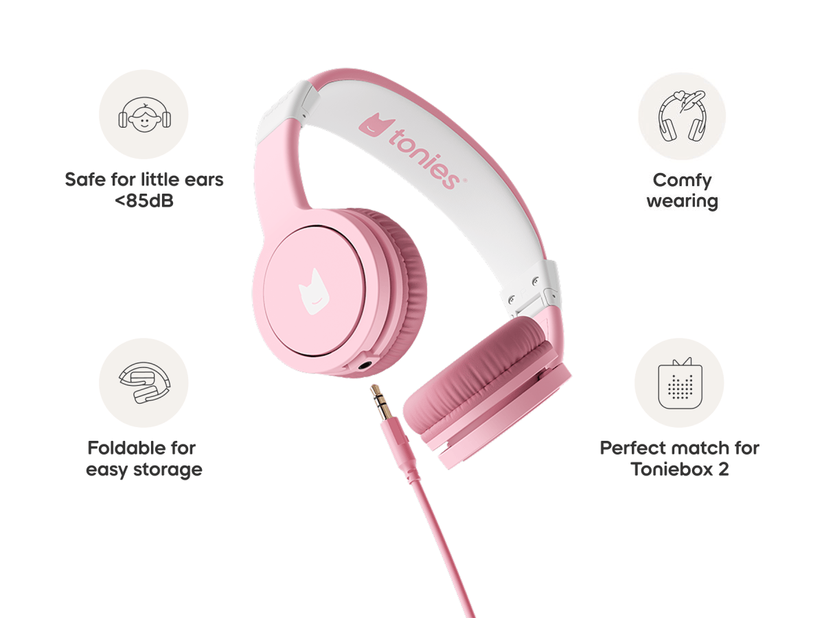 Wired Headphones: Cloud Pink - Image 4