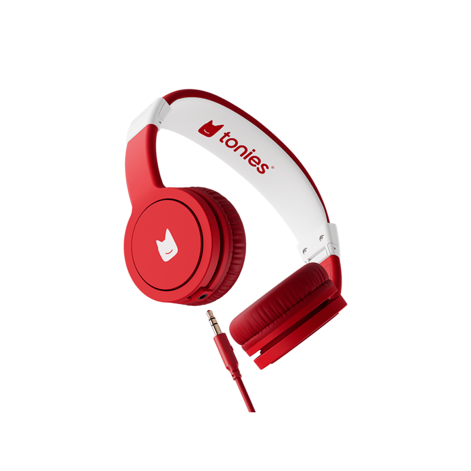 Wired Headphones: Sunset Red