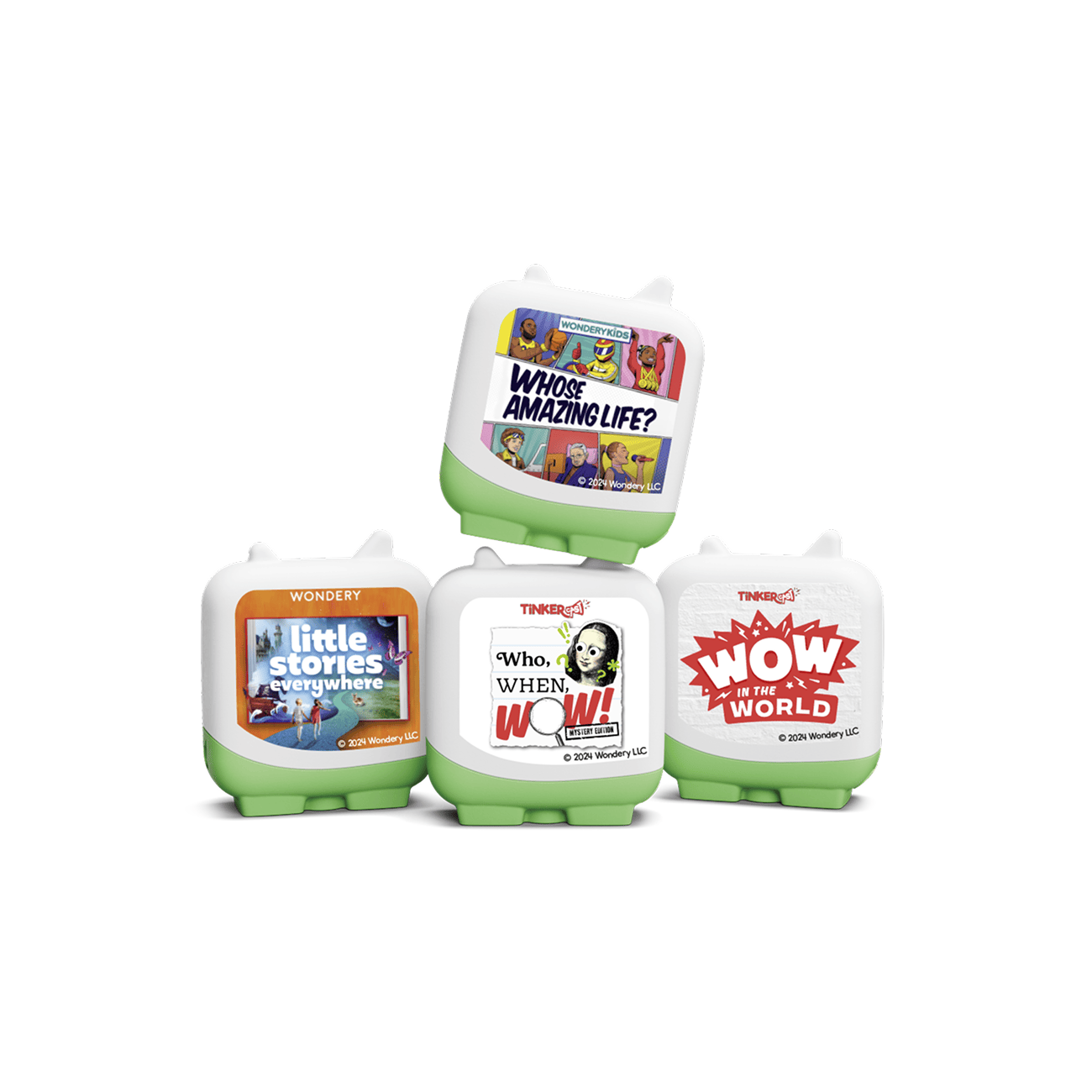 Wondery Kids Pocket Tonies - 4 Pack